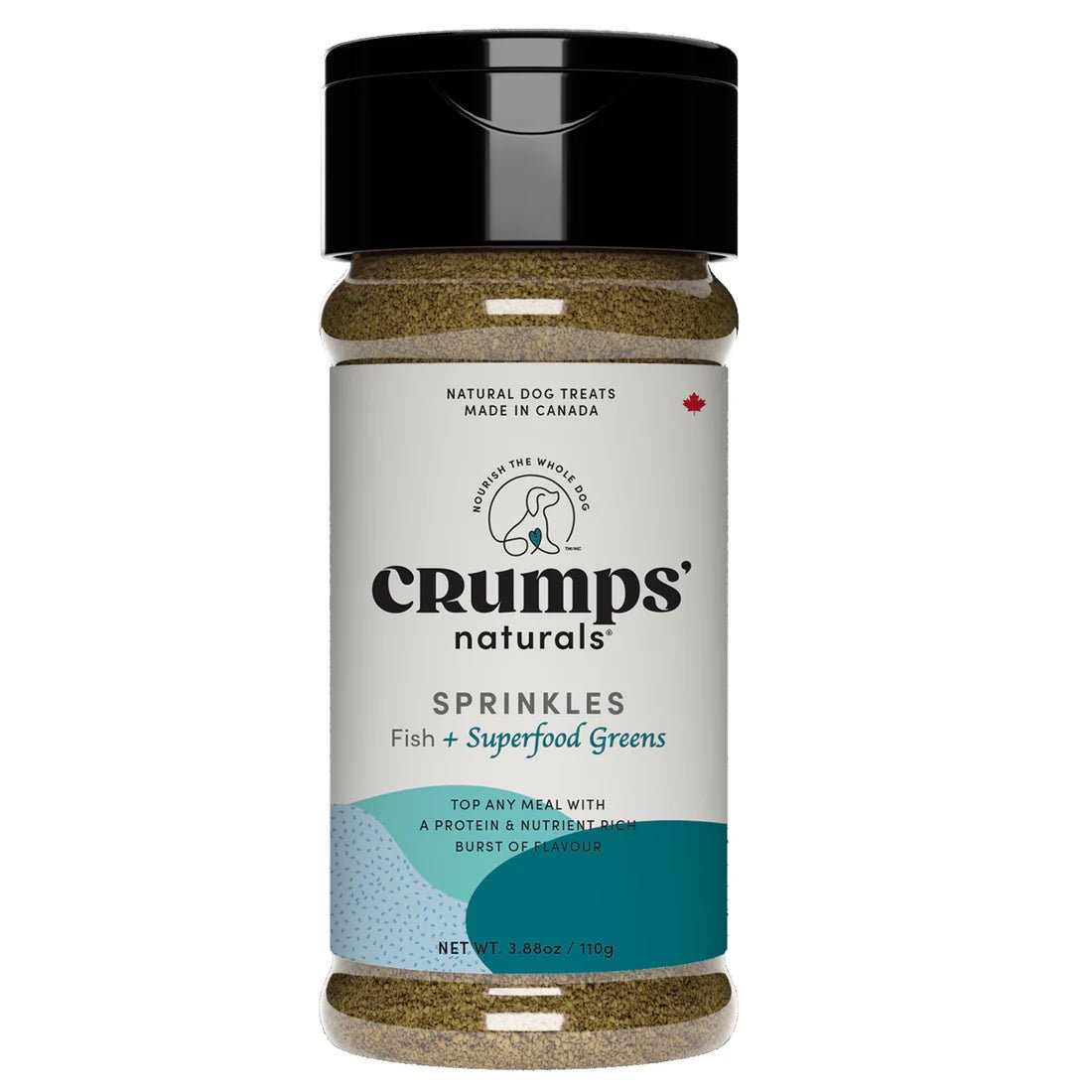 Fish + Superfood Greens Sprinkles - Dog Toppers - Crumps' Naturals - PetToba - Crumps' Naturals