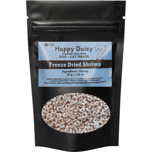 Freeze Dried Baby Shrimp - Dog Treat - Happy Daisy - PetToba - Happy Daisy