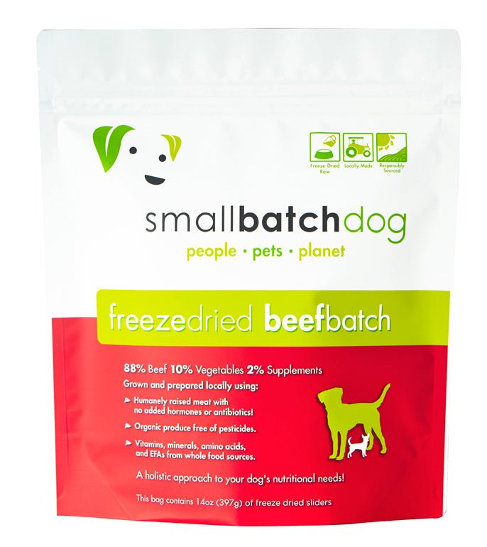 Freeze Dried Beef - Freeze Dried Dog Food - smallbatch - PetToba-smallbatch