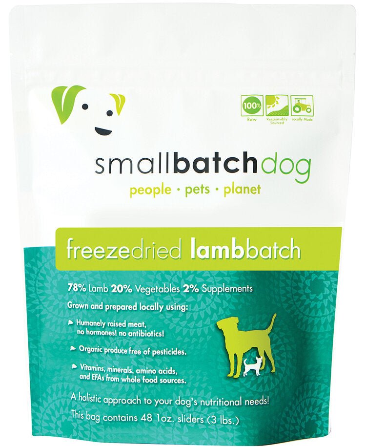 Freeze Dried Lamb - Freeze Dried Dog Food - smallbatch - PetToba-smallbatch