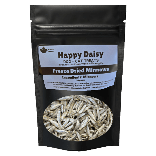 Freeze Dried Minnows - Happy Daisy - PetToba - Happy Daisy