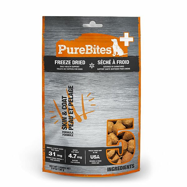 Freeze Dried Skin & Coat - Dog Treats - PureBites - PetToba - PureBites