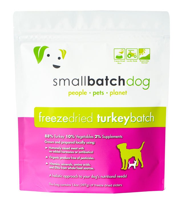 Freeze Dried Turkey - Freeze Dried Dog Food - smallbatch - PetToba-smallbatch