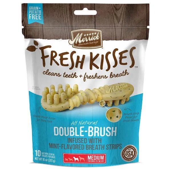 Fresh Kisses Mint - For Medium Dogs - Dog Treat - Merrick - PetToba - Merrick