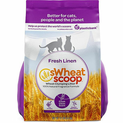 Fresh Linen - Cat Litter - Swheat Scoop - PetToba - Swheat Scoop