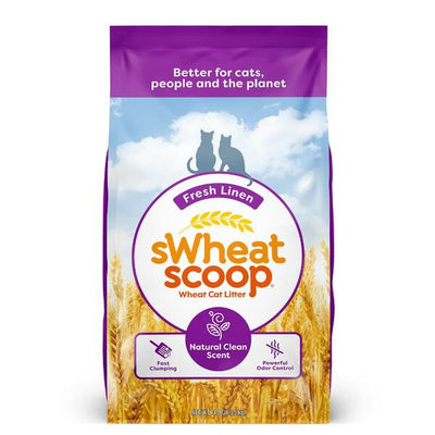 Fresh Linen - Cat Litter - Swheat Scoop - PetToba - Swheat Scoop