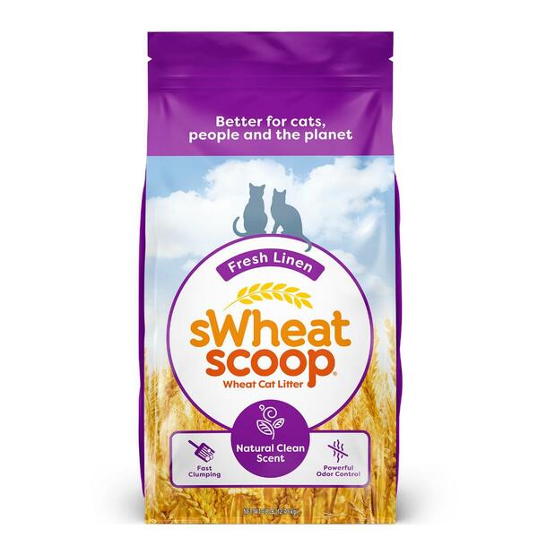 Fresh Linen - Cat Litter - Swheat Scoop - PetToba - Swheat Scoop
