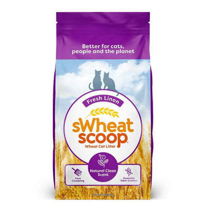 Fresh Linen - Cat Litter - Swheat Scoop - PetToba - Swheat Scoop