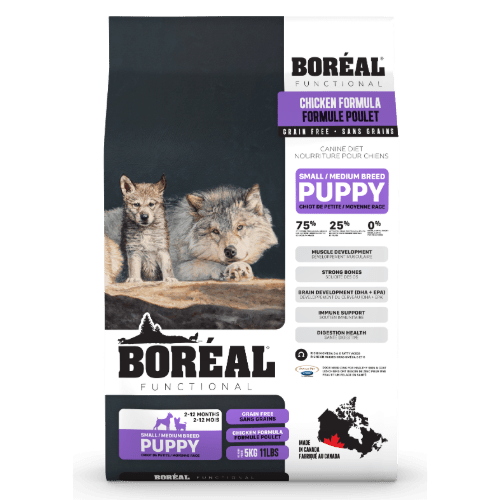 Functional Small And Medium Breed Puppy - Dry Dog Food - BORÉAL - PetToba - Boreal