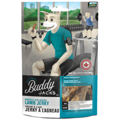 GF Lamb Jerky Dog Treats - Buddy Jacks - PetToba - Buddy Jacks