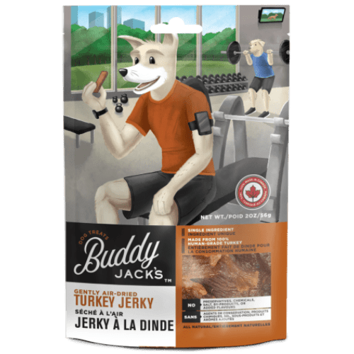 GF Turkey Jerky Dog Treats - Buddy Jacks - PetToba - Buddy Jacks