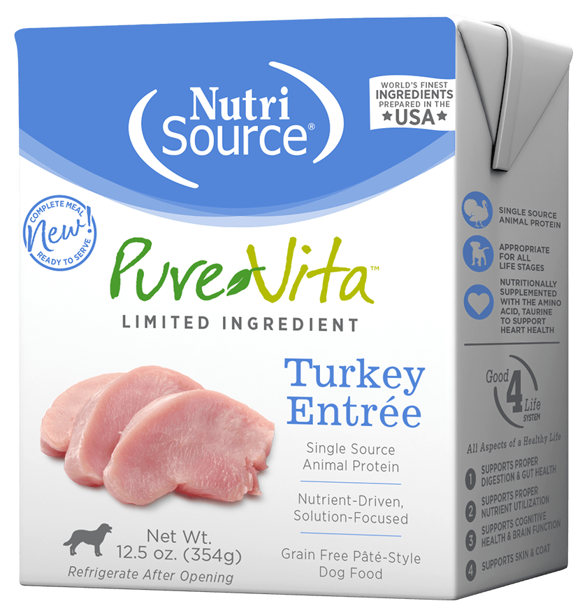 Grain Free Turkey Entrée - Wet Dog Food - NutriSource - PetToba-NutriSource