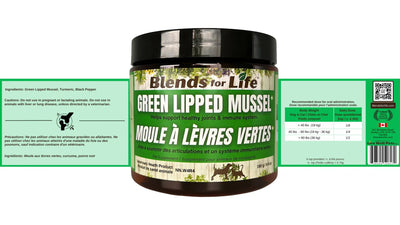 Green Lipped Mussel+ - Dog & Cat Supplements - Blends for Life - PetToba - Blends for Life