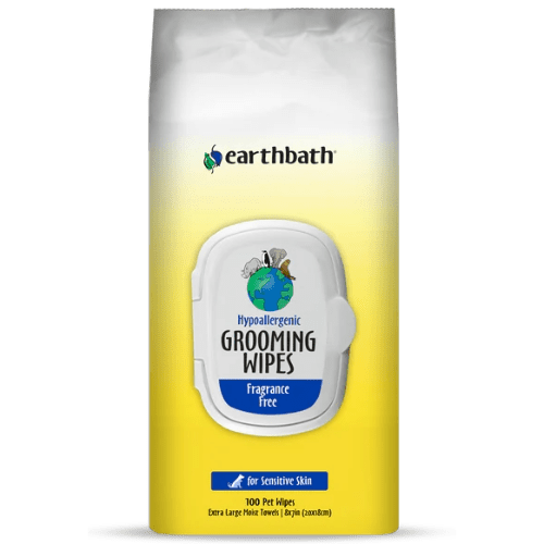 Grooming Wipes Hypo - Allergenic 100 ct - earthbath - PetToba - Earthbath