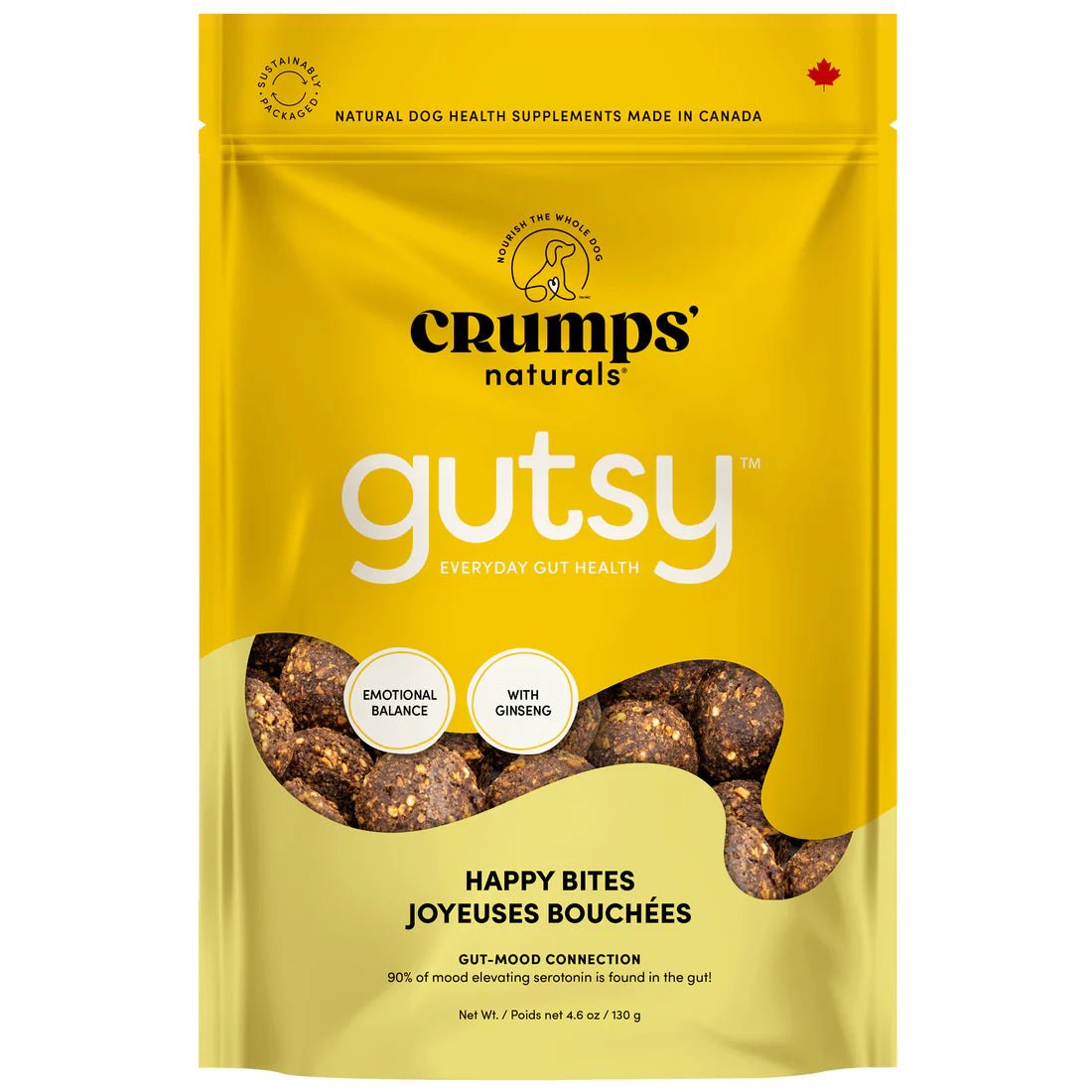 Gutsy Happy Bites - Dog Treats - Crumps' Naturals - PetToba - Crumps' Naturals