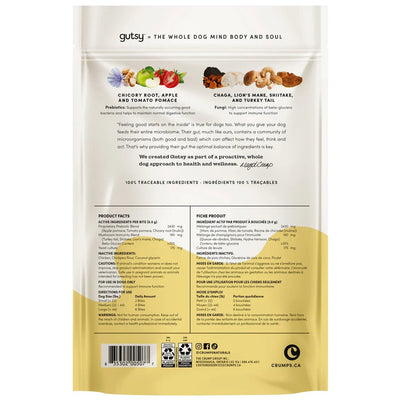 Gutsy Immune Bites - Dog Treats - Crumps' Naturals - PetToba - Crumps' Naturals
