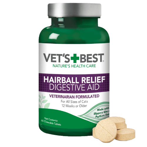 Hairball Relief Digestive Aid - Cat's Supplement - Vet's Best - PetToba - Vet's Best