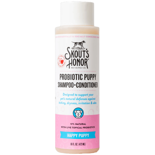 Happy Puppy (Lilac and Linen) Probiotic Dog/Cat Shampoo & Conditioner (2 - In - 1) - Skout's Honor - PetToba - Skout's Honor