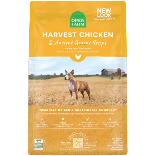 Harvest Chicken & Ancient Grains - Dry Dog Food - Open Farm - PetToba - Open Farm