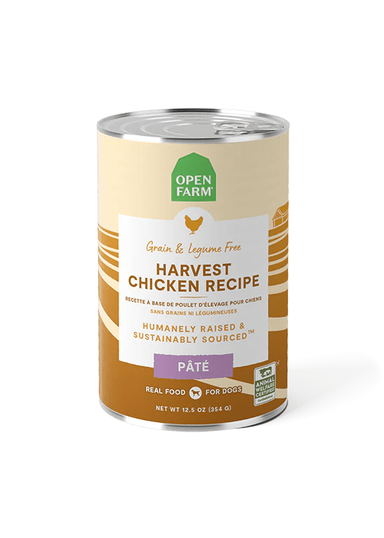 Harvest Chicken Pâté - Wet Dog Food - Open Farm - PetToba-Open Farm