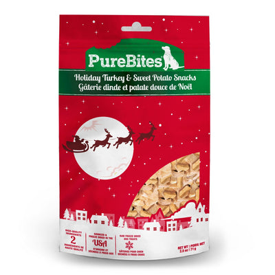 Holiday Turkey & Sweet Potato Snacks - Dog Treats - PureBites - PetToba - PureBites