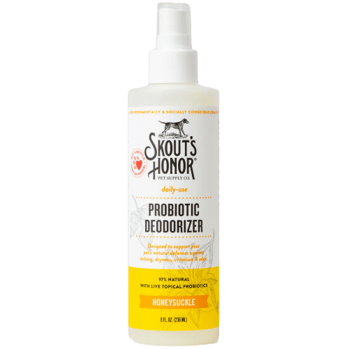 Honeysuckle Probiotic Deodorizer for Dogs & Cats - Skout's Honor - PetToba - Skout's Honor