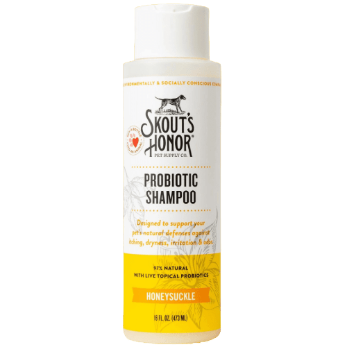 Honeysuckle Probiotic Dog/Cat Shampoo - Skout's Honor - PetToba - Skout's Honor