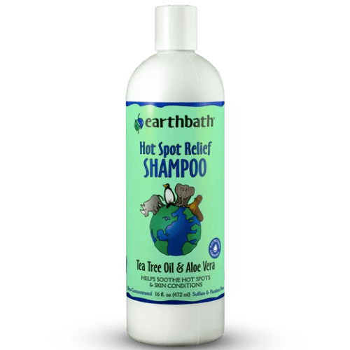 Hot Spot Relief Shampoo Tea Tree & Aloe - earthbath - PetToba - Earthbath