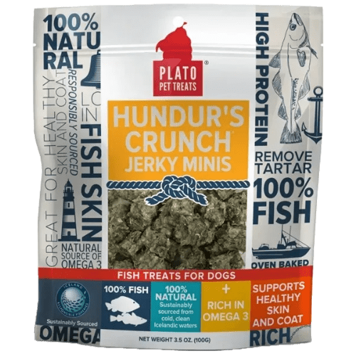 Hundur's Crunch Jerky Mini's - Dog Treats - Plato - PetToba - Plato