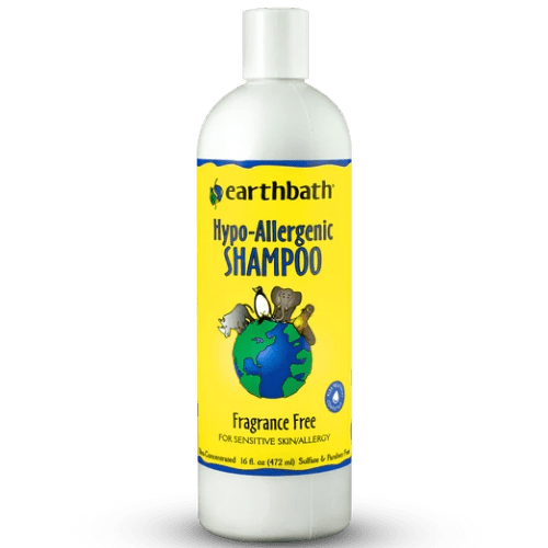 Hypo - Allergenic Shampoo Fragrance Free - earthbath - PetToba - Earthbath