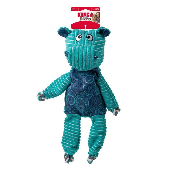 Floppy Knots Hippo - Dog Toys - KONG