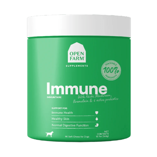 Immune Supplement Chews for Dogs - Dog Supplements - Open Farm - PetToba - Open Farm