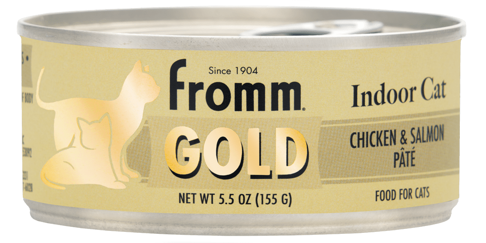 Indoor Gold Chicken And Salmon Pate - Wet Cat Food - Fromm - PetToba-Fromm