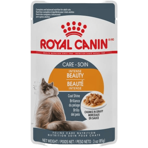 Intense Beauty Chunks in Gravy Pouch - Wet Cat Food - Royal Canin - PetToba - Royal Canin