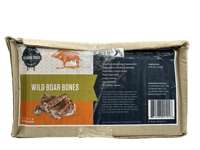 K9 Choice - Assorted Wild Boar Bones, Frozen Dog Chew - PetToba - K9 Choice Foods