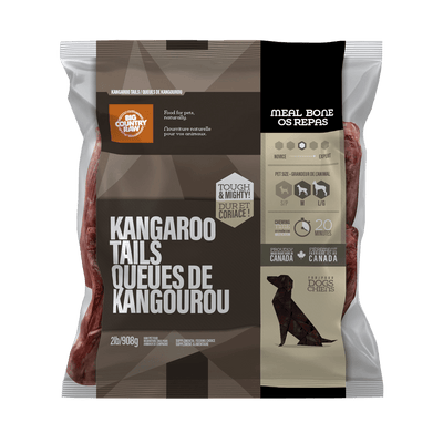 Kangaroo Tails - Frozen Raw Dog Treats - Big Country Raw - PetToba - Big Country Raw