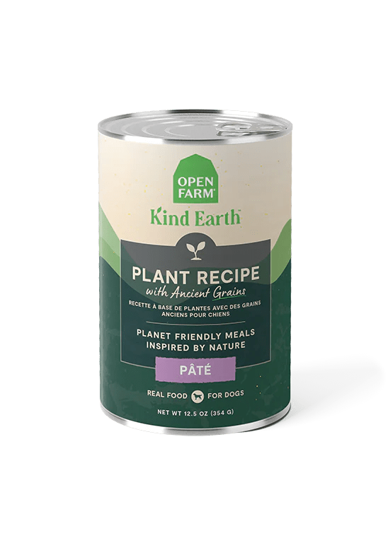 Kind Earth Plant Pâté with Ancient Grains - Wet Dog Food - Open Farm - PetToba-Open Farm