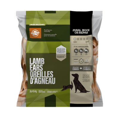 Lamb Ears - Frozen Raw Dog Treats - Big Country Raw - PetToba - Big Country Raw