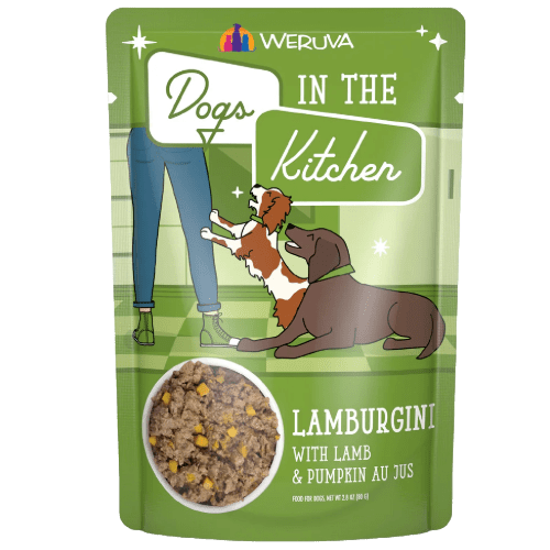 Lamburgini (Lamb & Pumpkin Au Jus) Dog Food Pouch 2.8 oz - Dogs in the Kitchen - PetToba - Dogs in the Kitchen