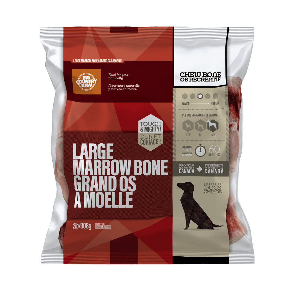 Large Marrow Bone - Frozen Raw Dog Treats - Big Country Raw - PetToba - Big Country Raw