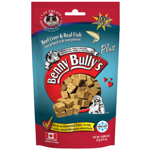 Liver Plus Fish Cat Treat 25g - Benny Bullys - PetToba - Benny Bullys