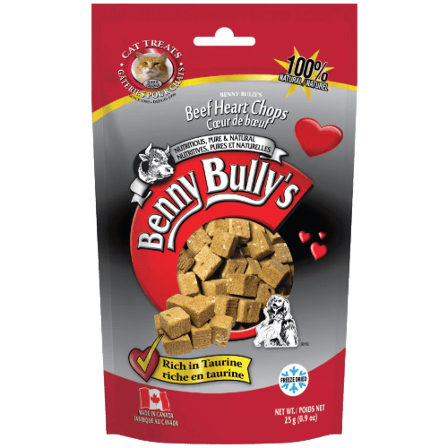 Liver Plus Heart Cat Treat 25g - Benny Bullys - PetToba - Benny Bullys