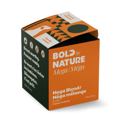 Mega Blends (Chicken & Beef) - Frozen Raw Dog Food - Bold By Nature - PetToba - Bold By Nature