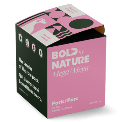 Mega Pork - Frozen Raw Dog Food - Bold By Nature - PetToba - Bold By Nature