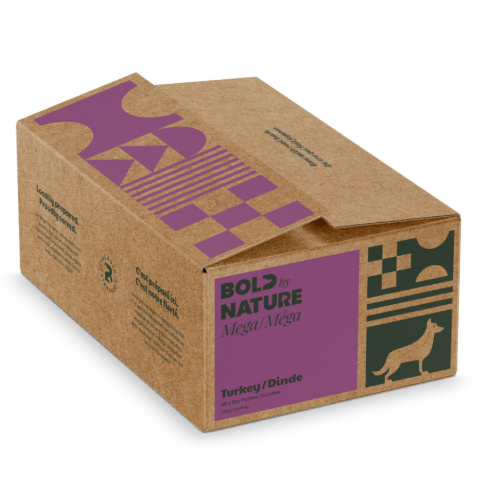 Mega Turkey - Frozen Raw Dog Food - Bold By Nature - PetToba - Bold By Nature