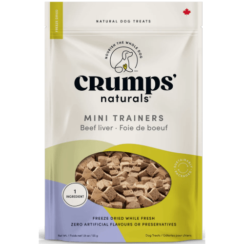 Mini Trainers Freeze dried Beef Liver Dog Treats - Crumps' Naturals - PetToba - Crumps' Naturals