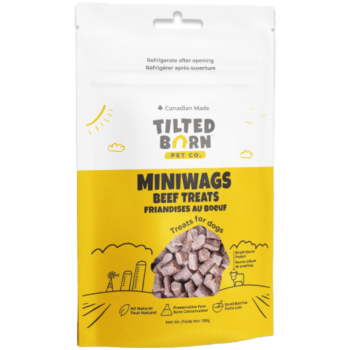 Miniwags Canadian Beef Dog Treats - Farm Fresh - PetToba - Farm Fresh