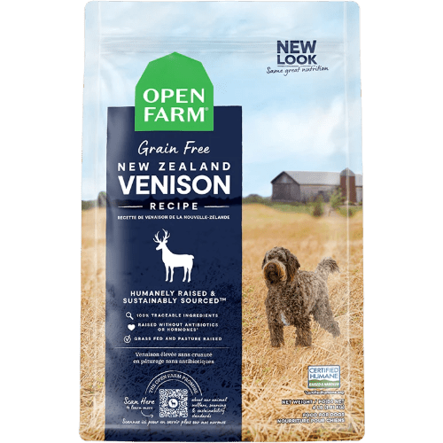 New Zealand Venison Grain - Free - Dry Dog Food - Open Farm - PetToba - Open Farm