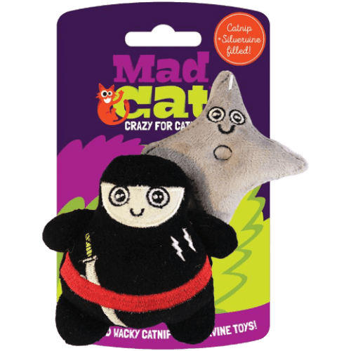 Ninth Life Ninja 2 pk - Cat Toys - Mad Cat - PetToba - Mad Cat