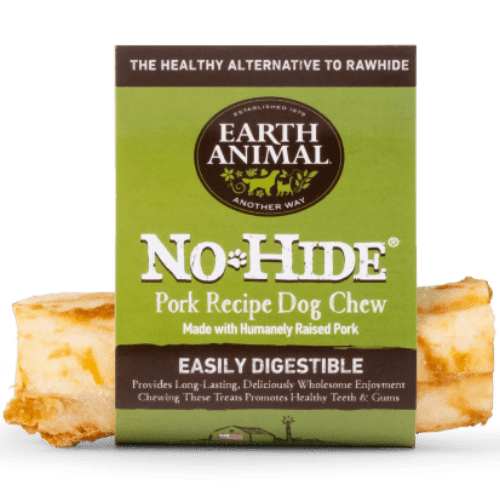 NoHide Chew Pork Small 1pk - Dog Chews - Earth Animal - PetToba - Earth Animal